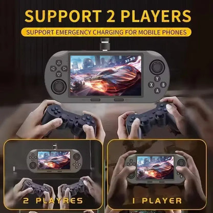 Compact Retro Game Console with Long Lasting Battery