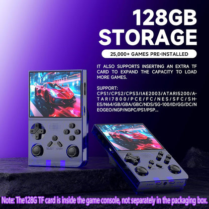 3.5" IPS Retro Game Console, Open Source, 128G