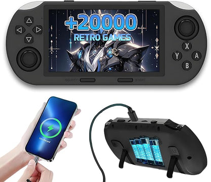 Compact Retro Game Console with Long Lasting Battery