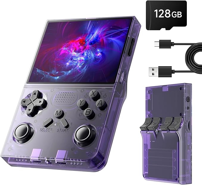 3.5" IPS Retro Game Console, Open Source, 128G