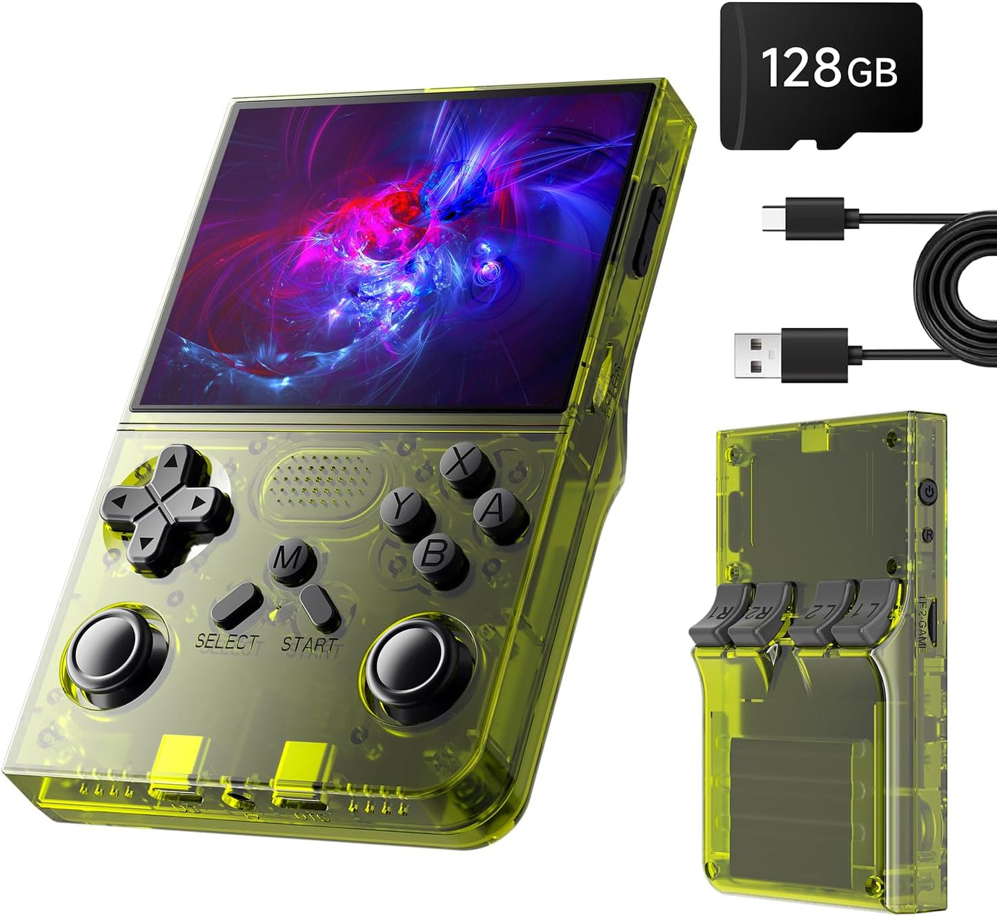 3.5" IPS Retro Game Console, Open Source, 128G
